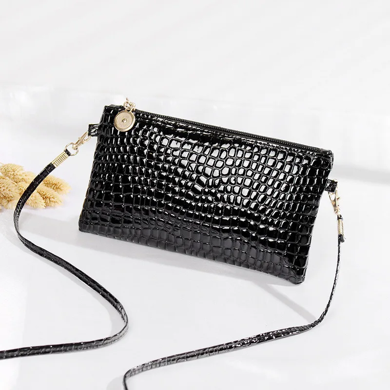 Alibaba 2024 new spring summer trendy bags women handbags lady alligator print Pu leather shoulder bag
