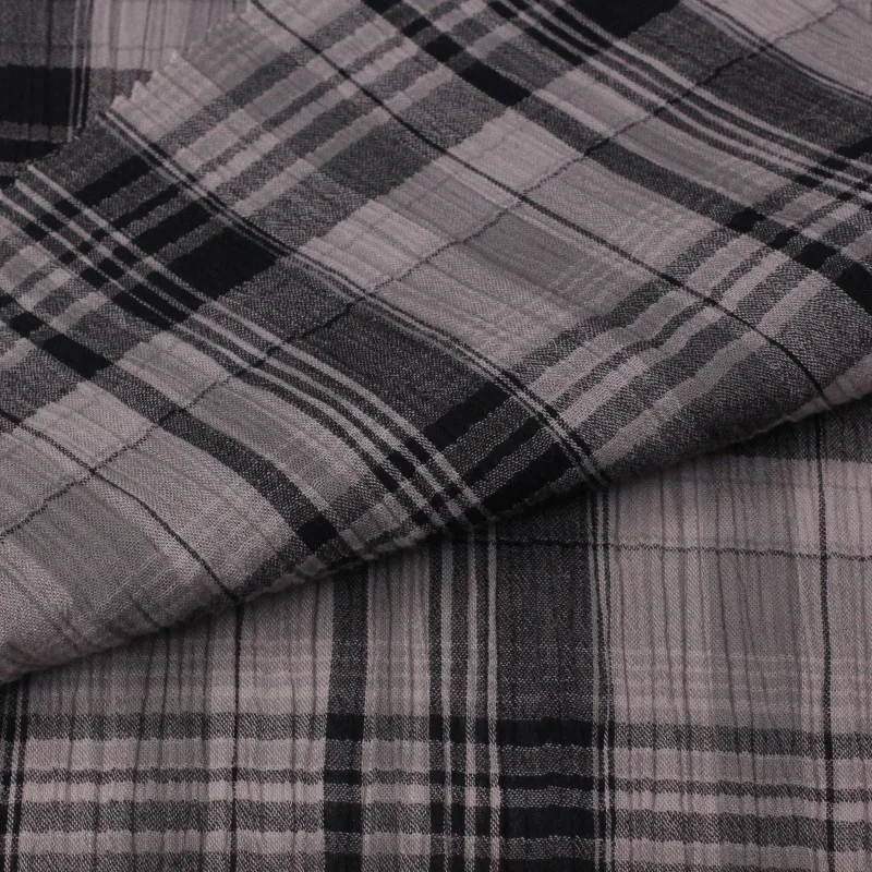 100% JC 40S Cotton Yarn-Dyed Plain Fabric For Shirts Fabric