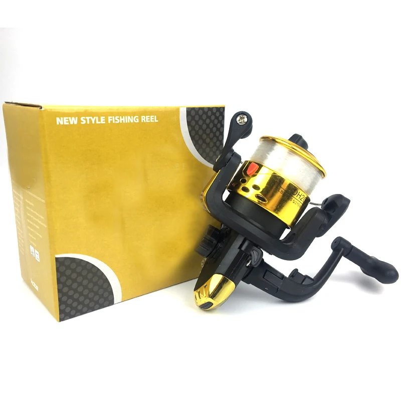 Cheap Bobina de pesca costa 200 ratio 5.2:1 metal saltwater jigging ice fly small shrimp fishing reel spinning reel