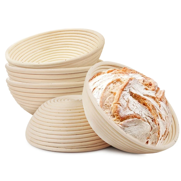 
Popular Natural Durable Rattan Banneton Proofing Basket For Bread Baking Lovers 