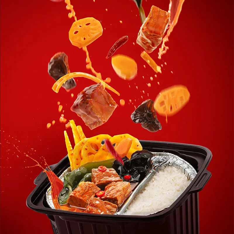 Instant Food Self Heating Hot Pot Combination Spicy Hot Pot Food Self Heating FAST FOOD Instant Hot Pot OEM