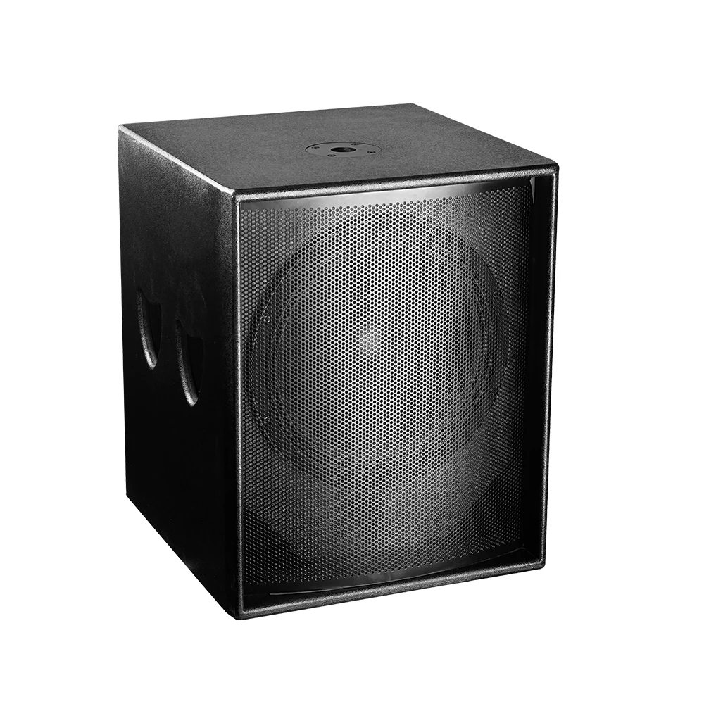 18 дюймов 2400w Пиковая мощность dj музыкальная система пассивной деревянный профессиональные сабвуферы