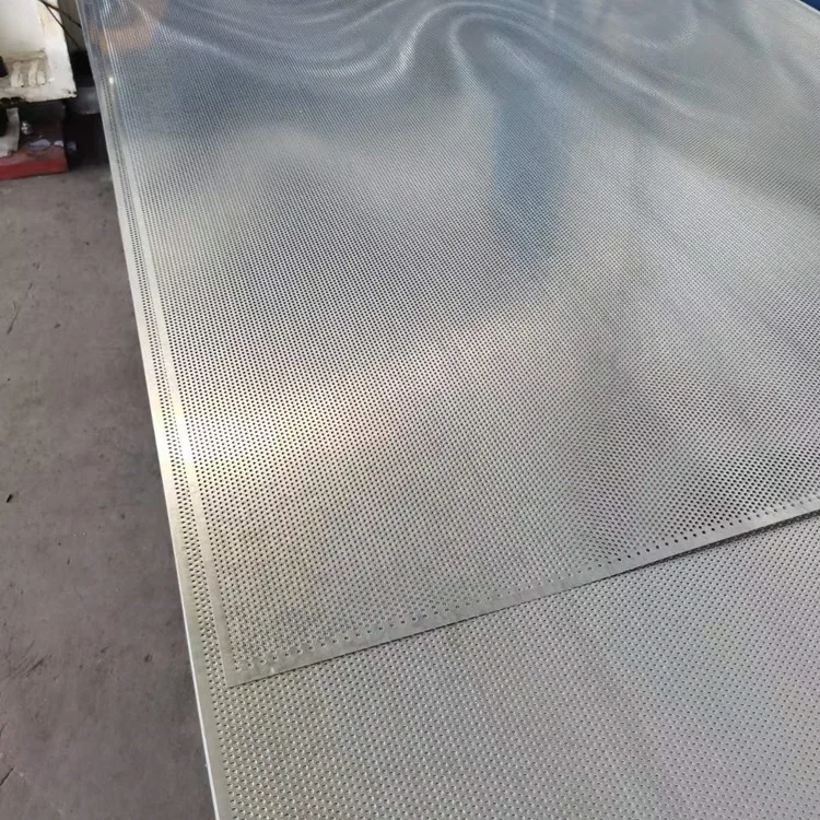 Hot-Dipped Galvanized Perforated Metal Flat Sheet For Industry