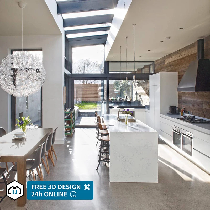 automatic Best Classic Designs Kitchen Cabinet European Modern Simple Style Kitchen Cabinets With Island For Your Whole Kitchen