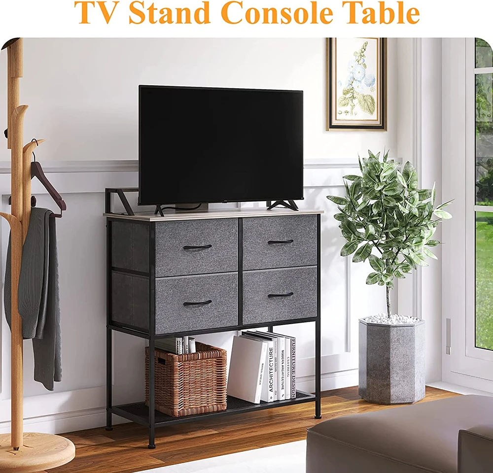 Nightstand Small Dresser Vertical Storage Tower Organizer Unit Bedroom Office Laundry Closet Entryway Hallway