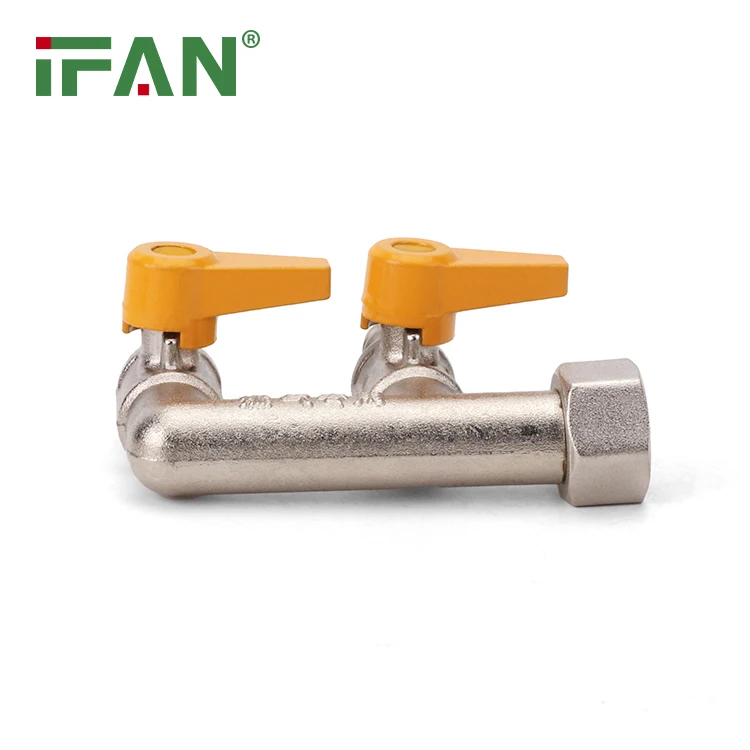 IFAN DIN 8074/8075 газовая труба сантехника аксессуары 1/2 дюймов Резьбовая F лента латунный регулирующий клапан