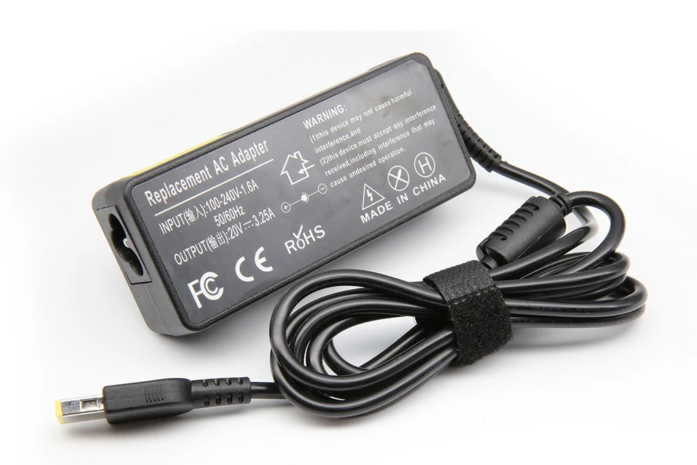 20V 3.25A 65W USB PC Charger for lenovo Thinkpad T470 T440 G50-45 IdeaPad Yoga 2 11 Laptop AC Adapter Hot
