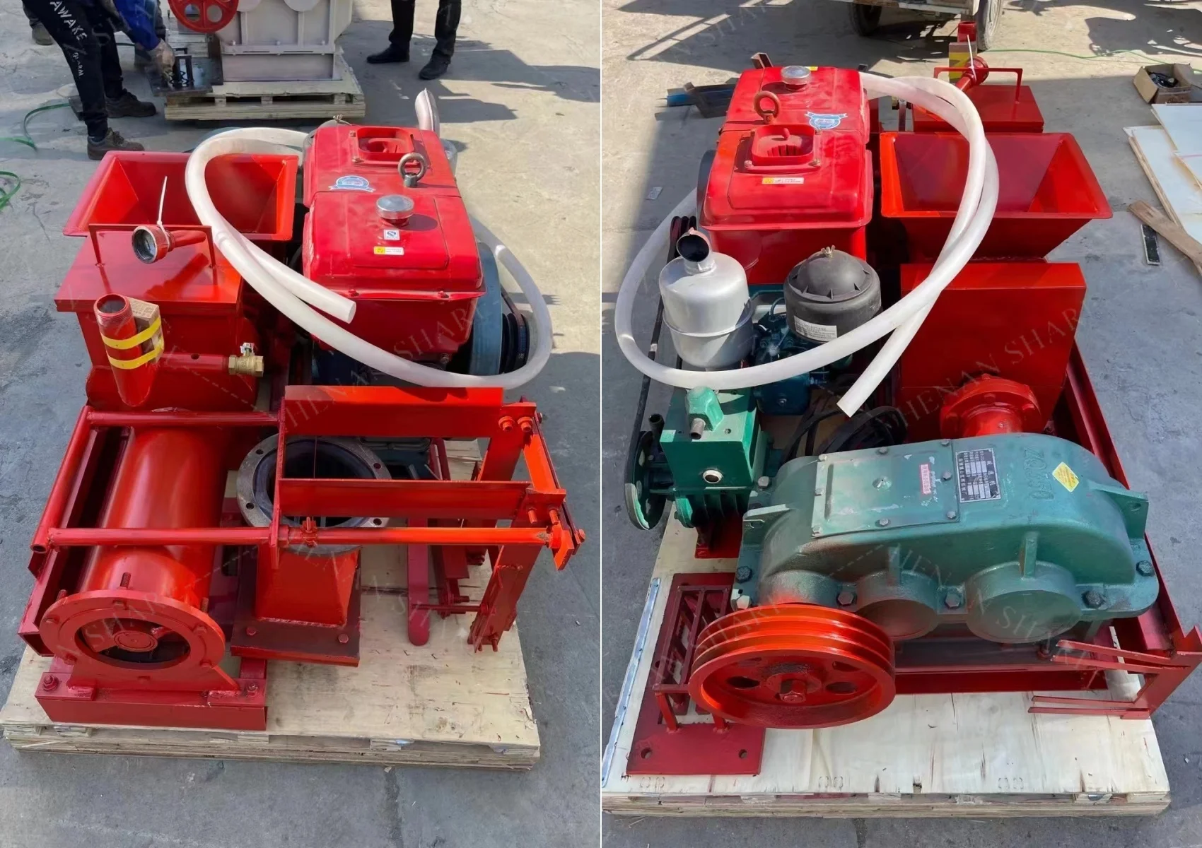 red manual clay bricks brick and roof tile making machines machine