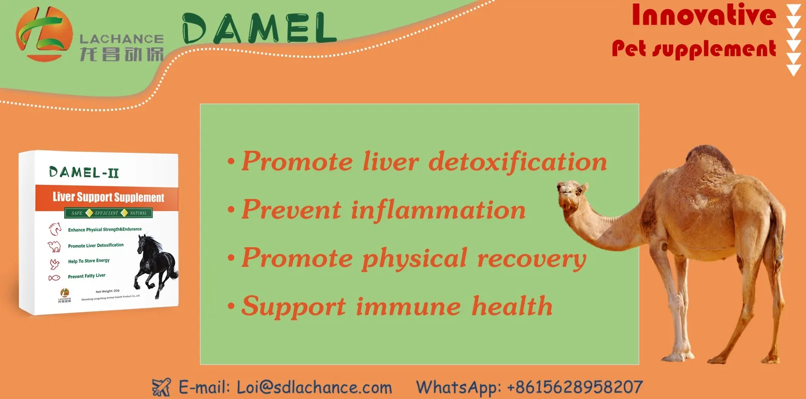 Horse feed additive--promote liver detoxification and reduce the liver burden | increased endurance | suitable for horses racing