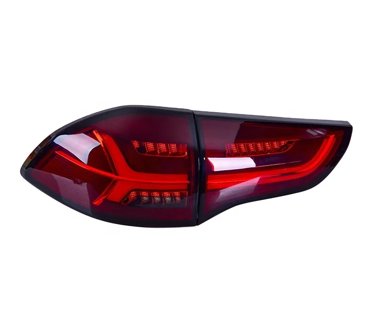 Задние фонари Mitsubishi Lancer 2008-2017 EX, светодиодные задние фонари DRL, 4 функции, модификация деталей, сигнал, тормоз, задние автомобильные аксессуары