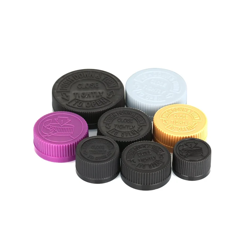 plastic screw cap  lids 20mm 24mm 28mm  packaging plastic flip top cap