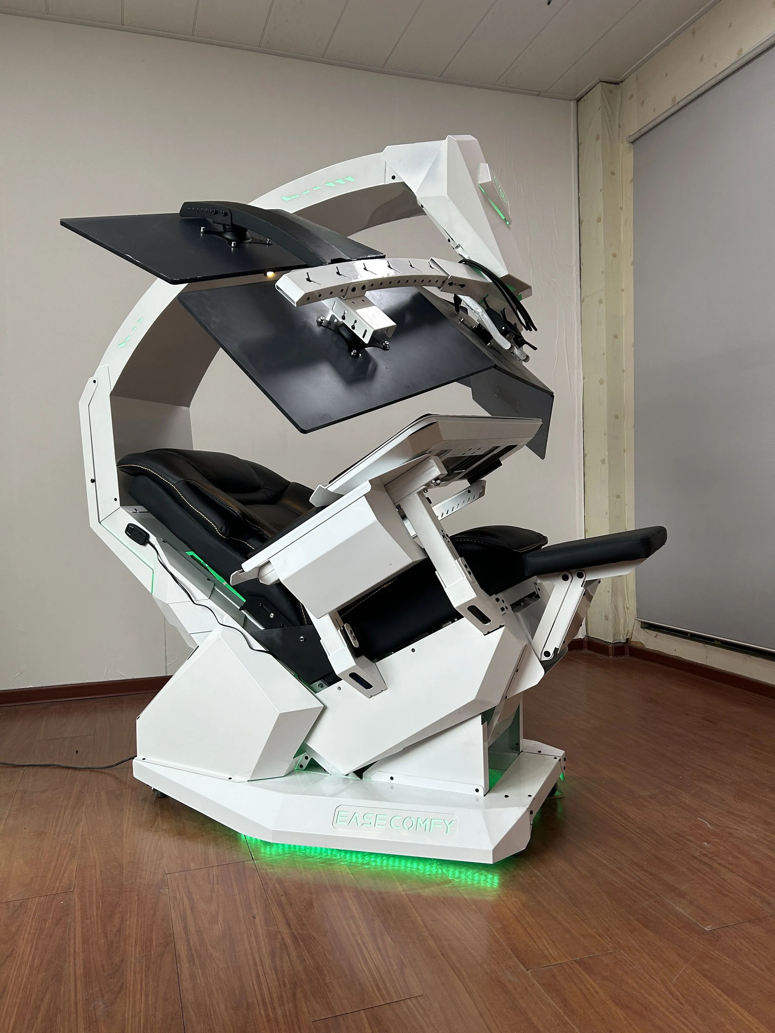 EASECOMFY T2 THRONE  zero gravity recline chair cockpit comfortable  adjustable chair workstation gaming cockpit for monitors