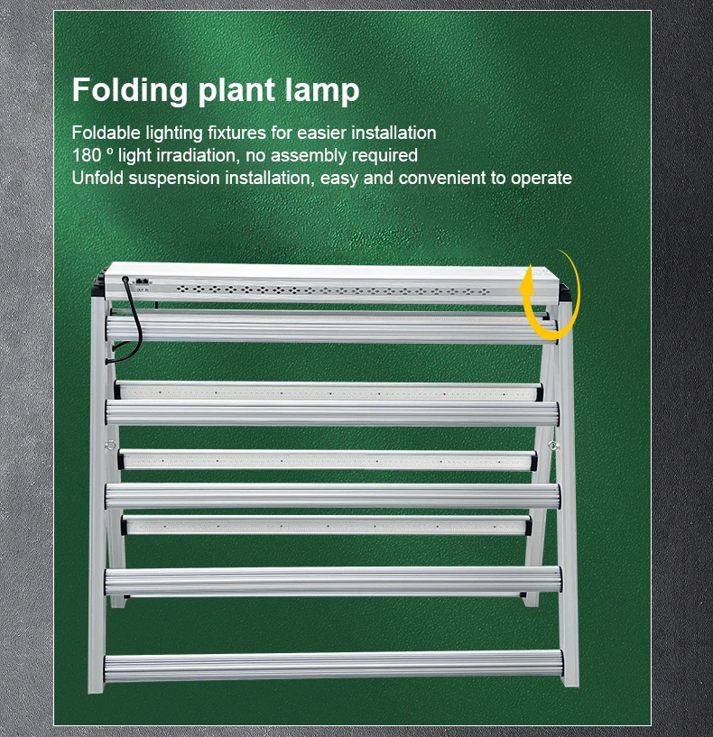 LEDILAND Samsung Lm281B Hydroponic Plant Grow Led Light 1000w Indoor Foldable Full Spectrum 660nm Uv Ir 1000 Watt Led Grow Light