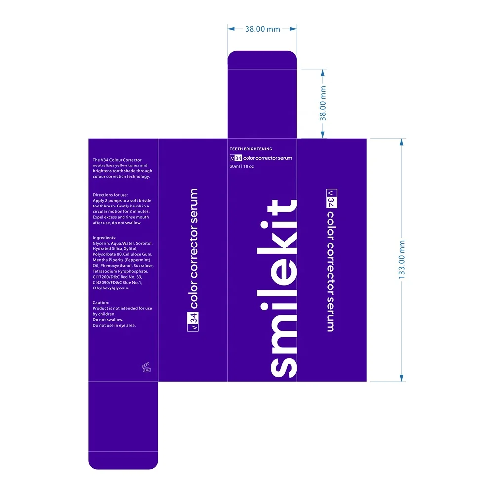 Teeth Effectively Remove Yellow Plaque Smoke Stain Dental Cleaning Fresh Breath V34 Colour Corrector
