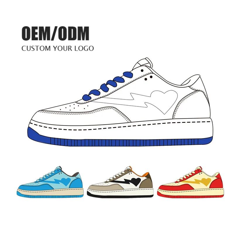 Sneaker Shoes Wholesale Manufacturer Small Orders Genuine Leather Retro Sports Shoe Og Basketball Shoes For Men