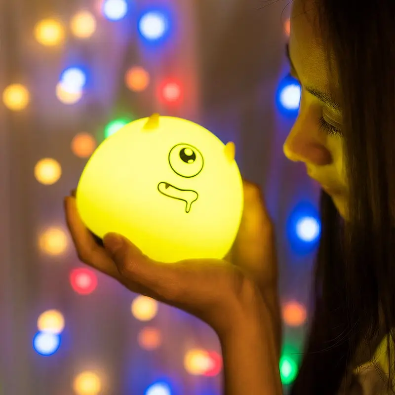 
Silicone design small LED table lamp cloud kids Night Light lamp For Children Baby Bedside nursery 