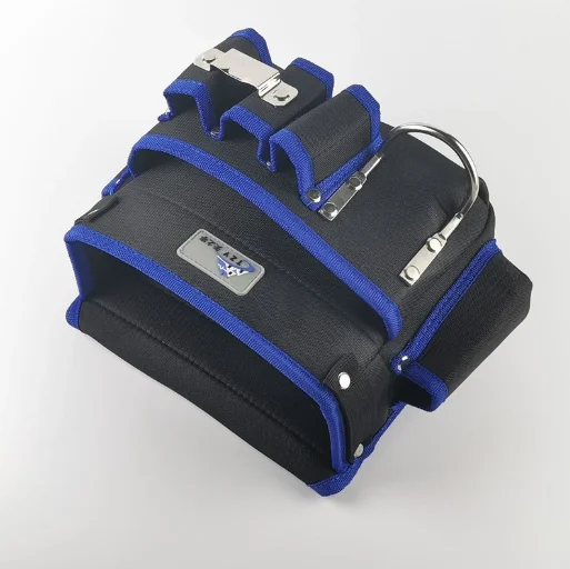 Multifunction Roller Tool Bags Oxford Canvas Practical Handles Bags Chisel Electrician Carrying Toolkit Instrument Package Case