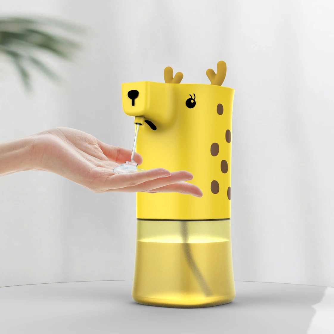 350ml Hand Liquid Foam Pump Soap Dispenser Hands Free Automatic IR Sensor Touchless Soap Liquid Waterproof Dispenser