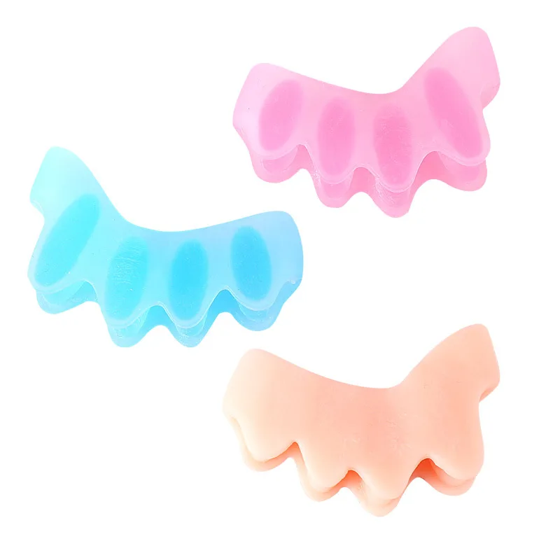 Toe Stretcher and Toe Separators Soft Silicone little toe separators  for Bunion Pain Relief and Stretching