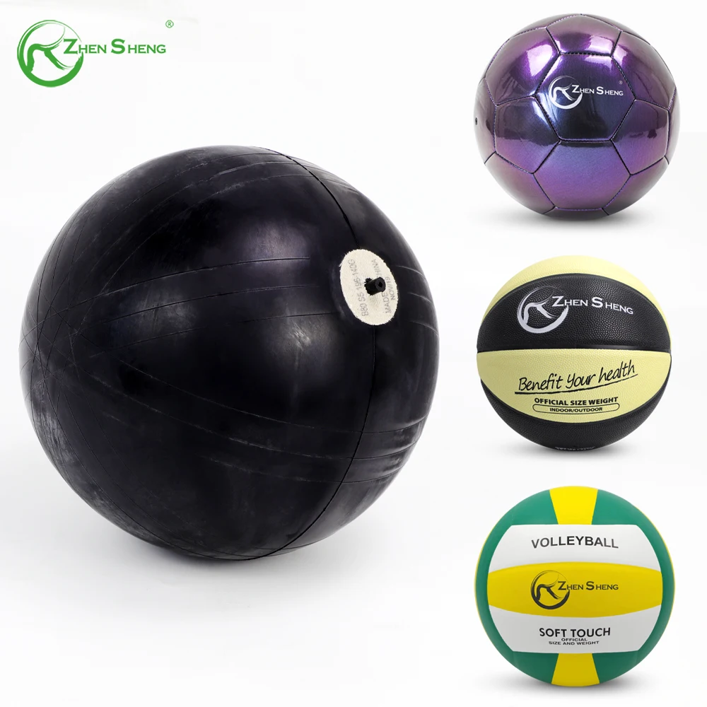 Zhenshen supplier custom weight size 5/4/3 soccer ball butyl bladder for soccer and volleyball
