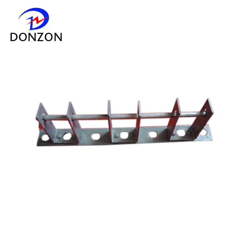 Hot Dip Galvanized D iron with bolts and nuts for pole line hardware