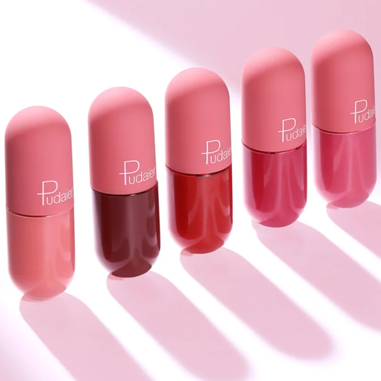 Waterproof Long Lasting custom vegan Labial glair private label high quality mini capsule lip gloss