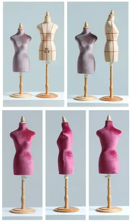mini mannequin  size 1/2 scale dress form for tailor designer