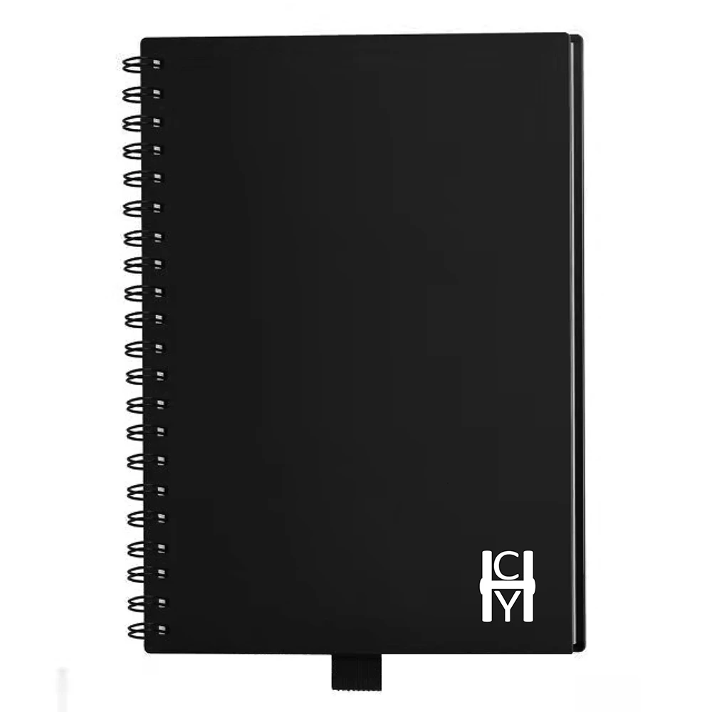 High Quality A5 Size PP Cover Reusable Smart Notebook Spiral Binding  Erasable Rocketbook Notebook with Cam Scanner