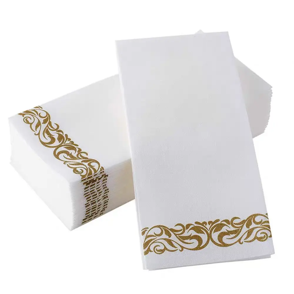 Factory wholesale Customizable logo Restaurant use high quality Dust-free napkin