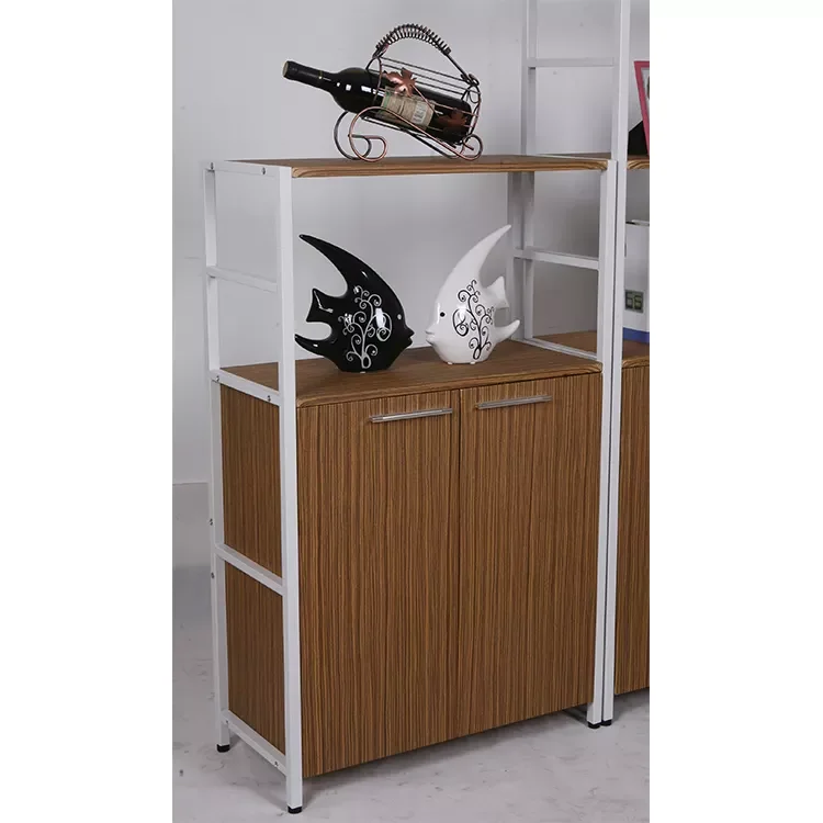Factory Price Oem Odm Living Room Furniture Modern Simple Customized Wood Display Storage Bookcase