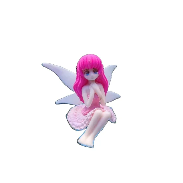 Fish tank Landscaping Floating Ornaments Flower fairy Little fairy Landscaping Underwater World Ornamental Creative Ornaments