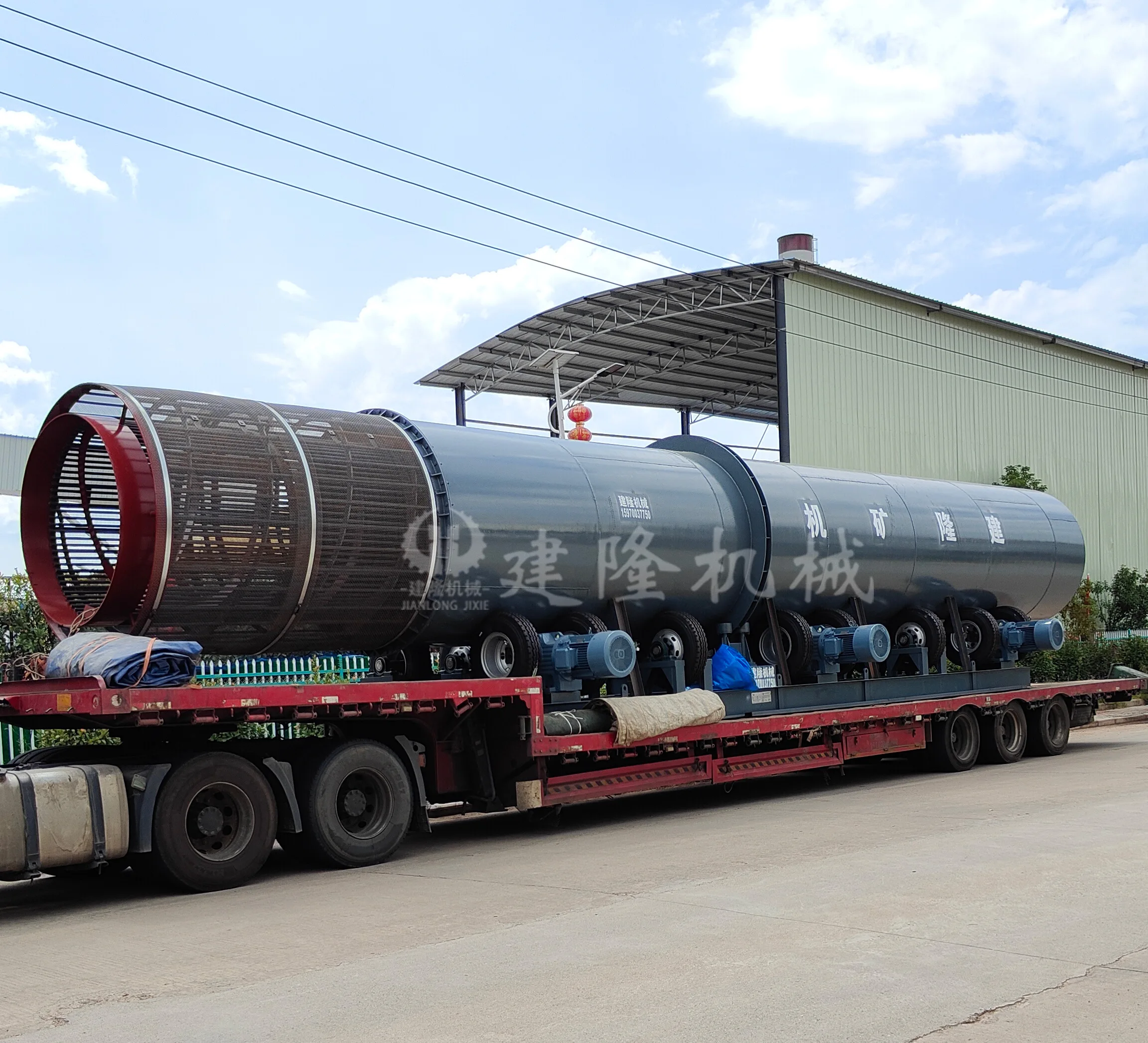 Factory Alluvial Gold Washing Separator Trommel Stone Washing Machine Rotary Scrubber