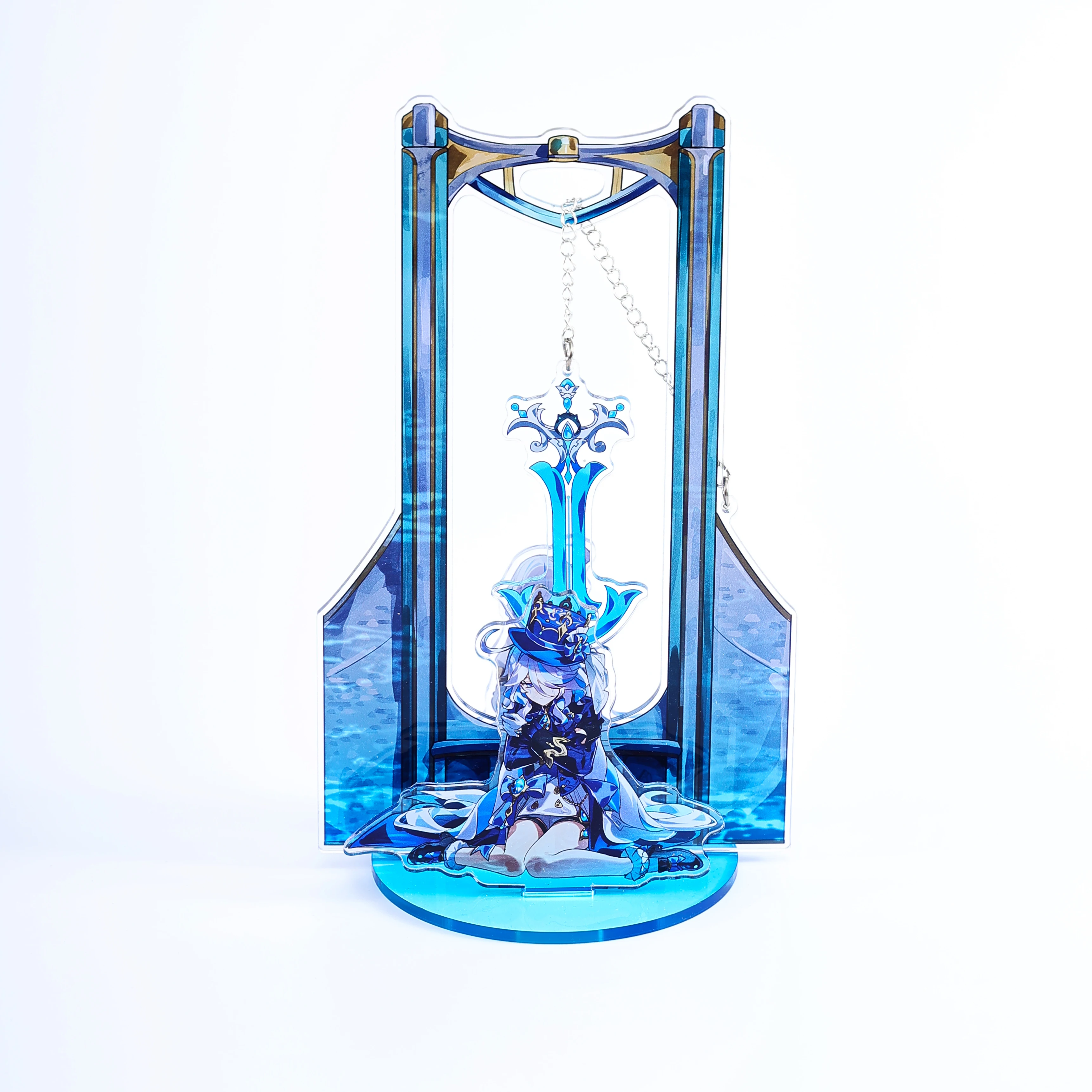 CNAWO Custom high quality clear linked acrylic standee printing anime acrylic standee