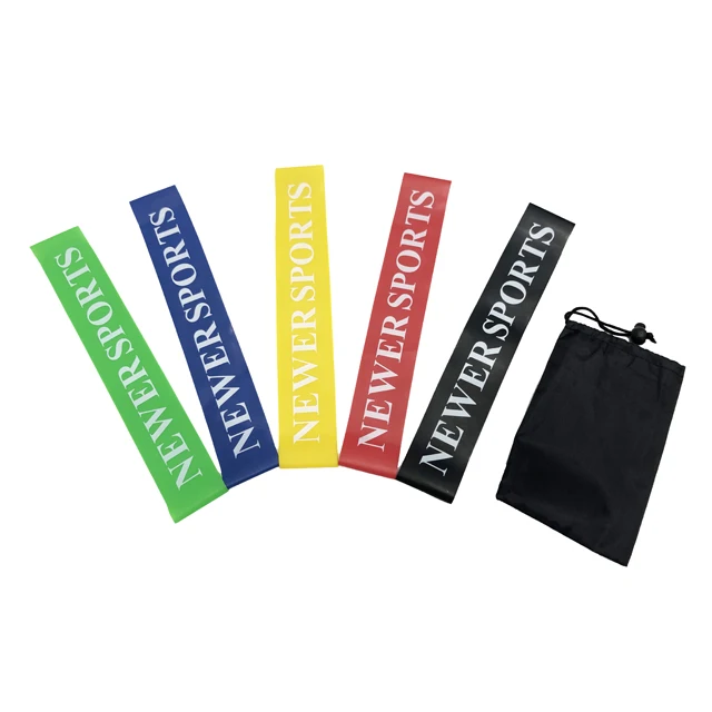 
Wholesale eco bulk gym equipment fitness exercise large bodybuilding printed pull up latex elastic resistance band set 