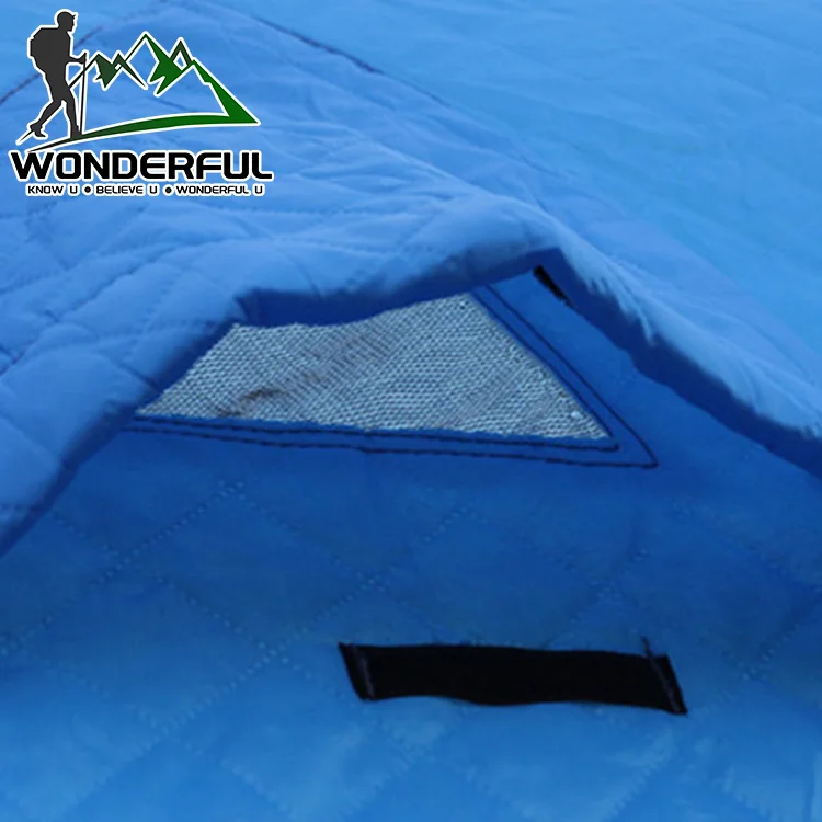 3 4 человек зимние уличные портативный одну комнату ультра легкий Водонепроницаемый Pop Up Палатка для зимней рыбалки