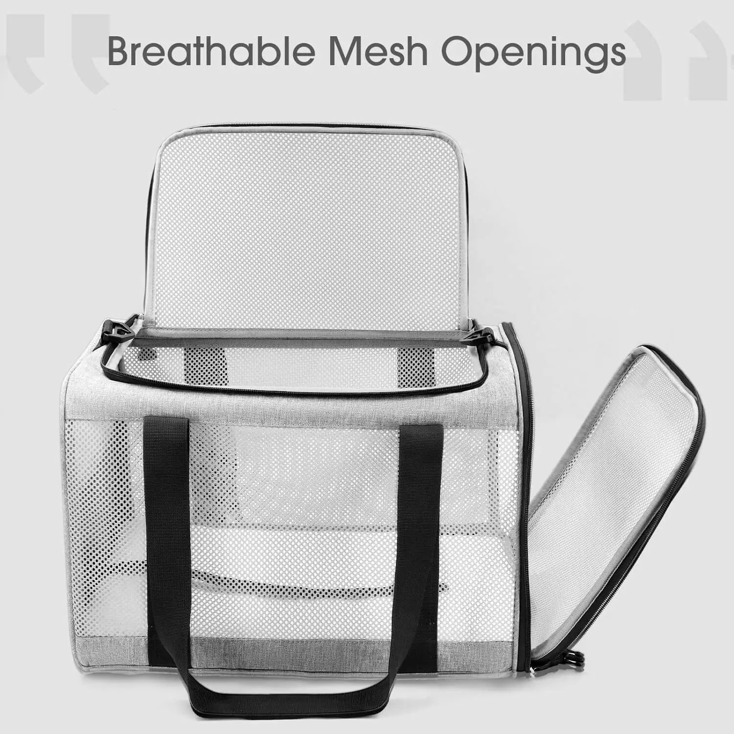 Pet Cages Carrier Hot Sale High Quality Durable Expandable Oxford Mesh Window Airline Approved Cat Bag Pet Carrier