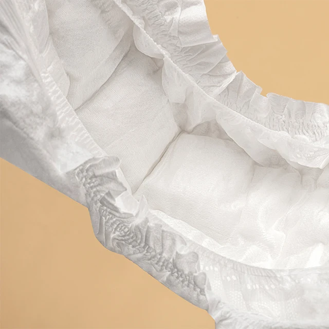 ECO BOOM fluff pulp bamboo pull up large size baby diaper in bales disposable organic training pants