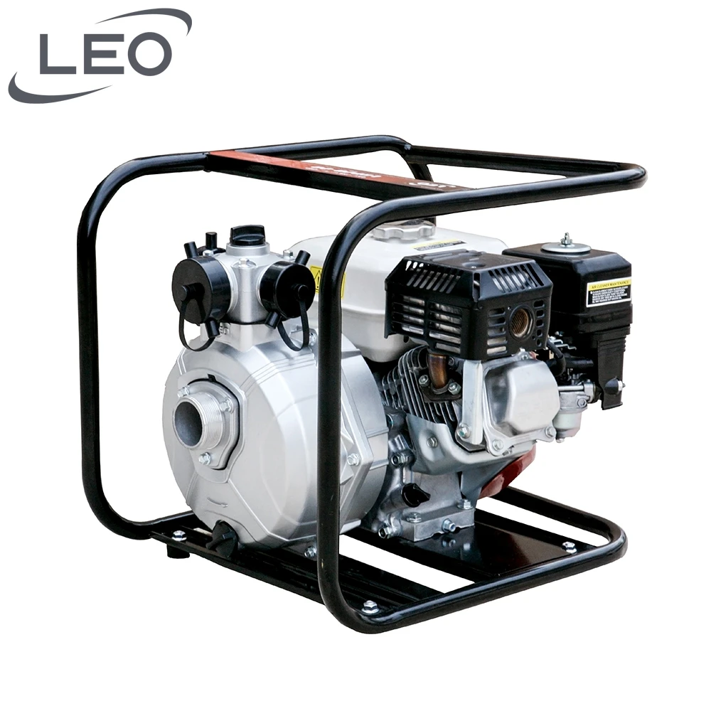 LEO LGP20 2H(GX200) 6.5HP 20m3/h Petrol Motor Power Gasoline Water Pump