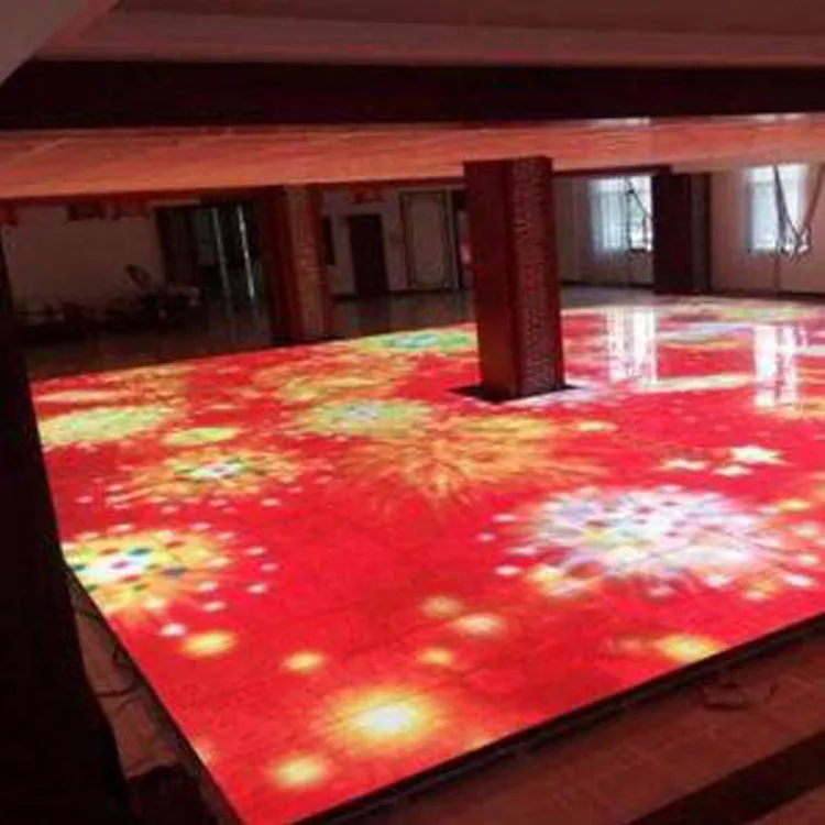 Shenzhen Super HD Advertising led interactive dance floor