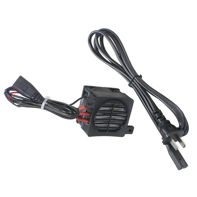 Electric industrial space ceramic PTC air heater 200W 220V plug in portable fan heater handy