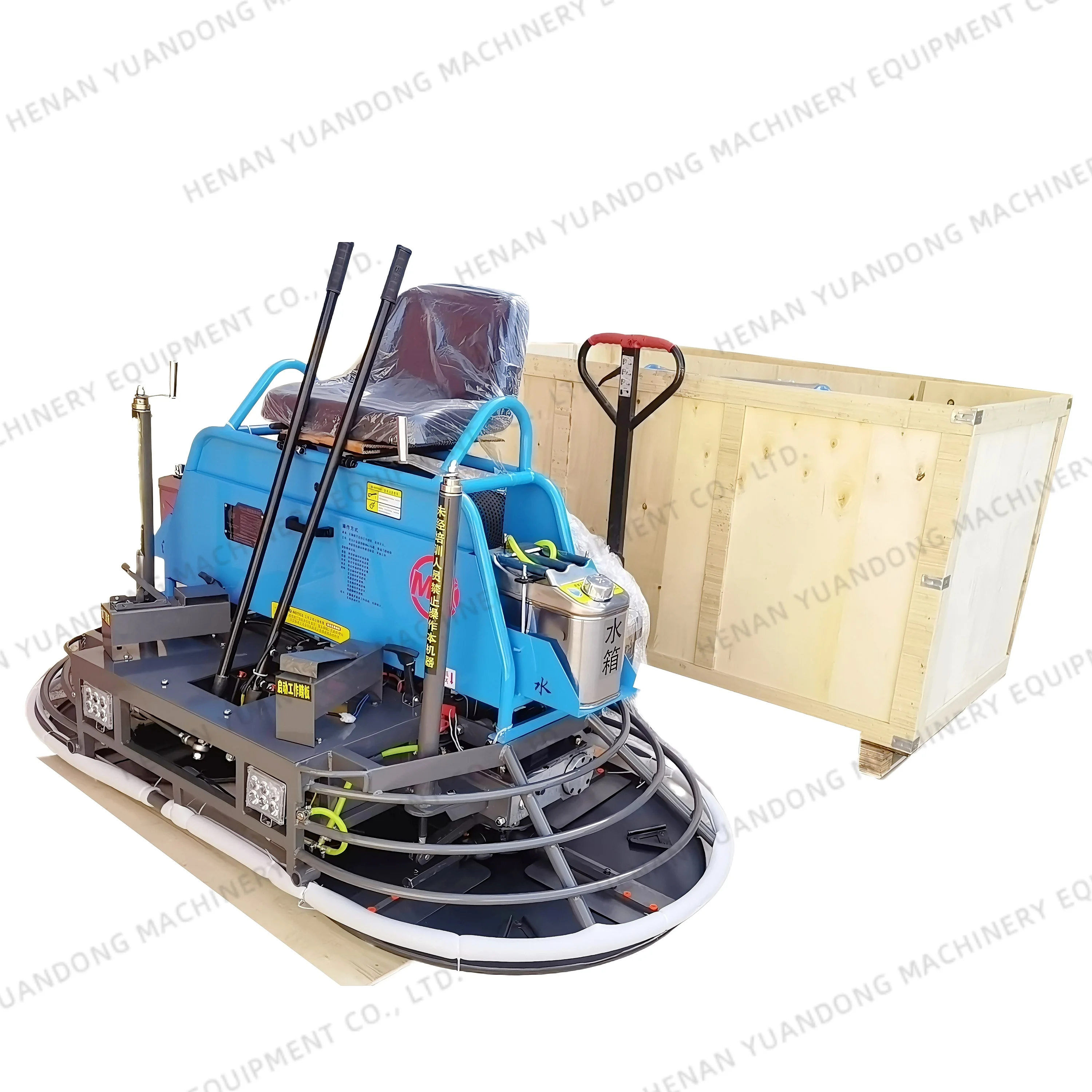 800-1200 MM EPA Approved Gasoline Engine Floor Floating Machine Quality Assurance Concrete Power Trowel
