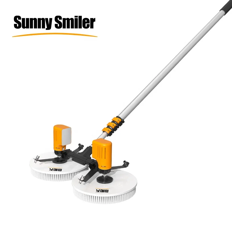 Cleaning solar panels - Latest solar panel cleaning device - Electric cleaning machine
