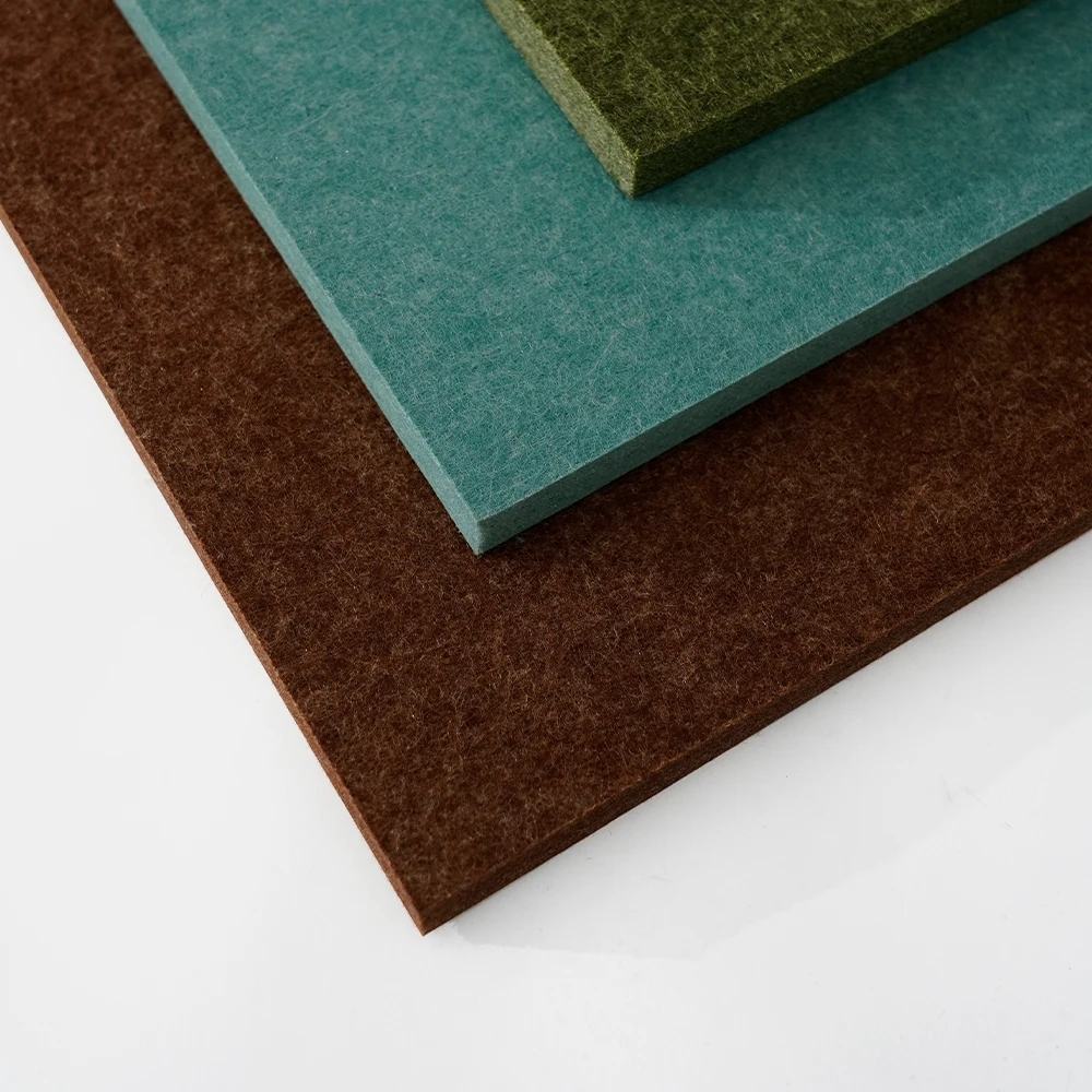 Factory Direct Supply 100% PET Polyester Acoustic Wall Panel Sound Absorbing Acoustic Wall And Ceiling Panel