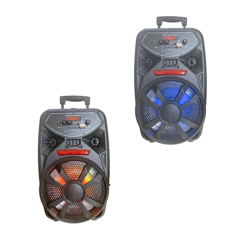 8 inch Subwoofer Outdoor Rechargeable portable Speaker