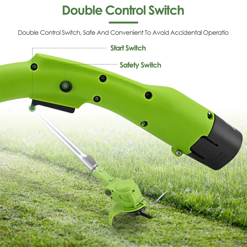 XIHAO Atv Cortacesped OEM 12V Rechargeable Wireless Set Electric Mower Lawn