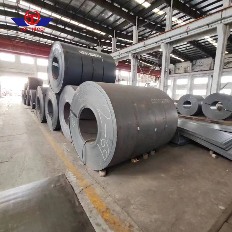 Plate Sheet Coils Prime Cold Roll Steel in Coil CR Rolled M S Low Carbon Mild Steel High-strength Steel 0.12-2.0mm 600-1250mm -