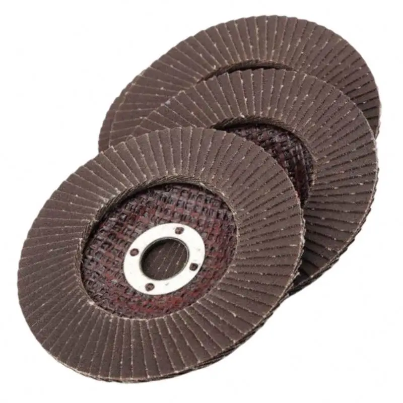 5inch 9inch Professinal backing plate calcined fused alumina grit flexible waxed abrasive flap discs disc supplier
