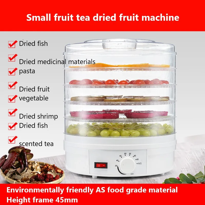 food drying spin-drying dried fruit machine fruit tea dehydrator food air dryer electrical 110V Fruit vegetable dryer