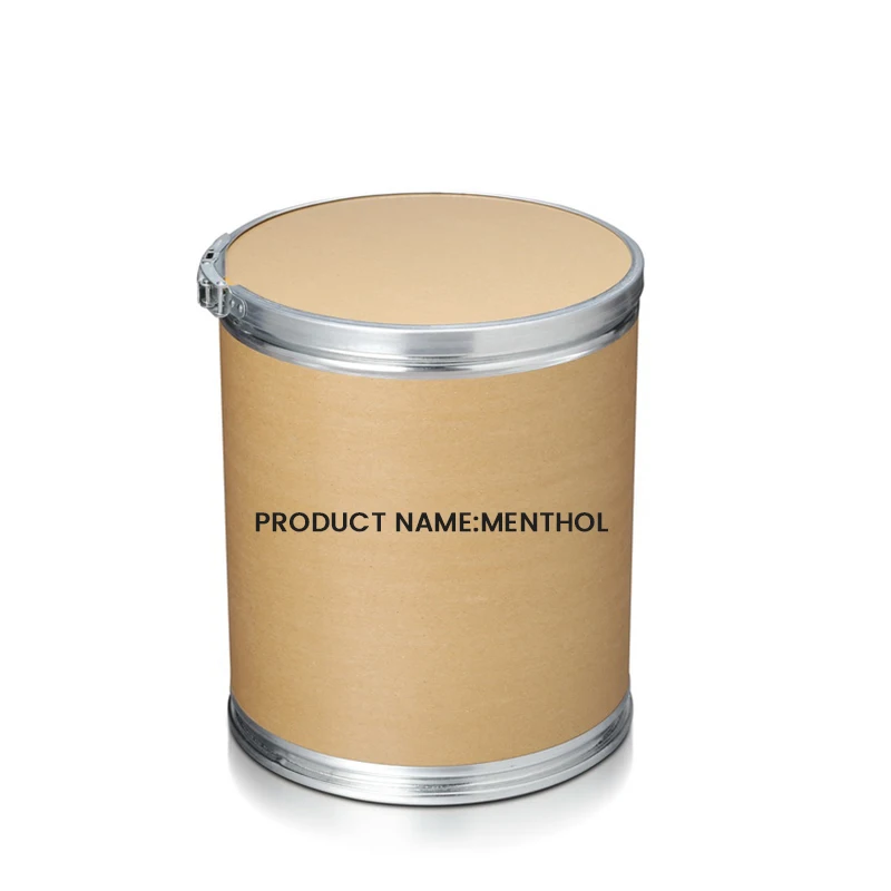 Organic Bulk Powder 99% Food Additive Menthol Crystal & Top service menthol crystal