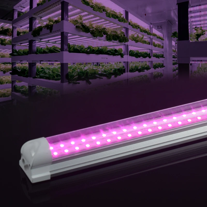 T5 T8 Tube Led integration Lamps Grow Led Lamp Bar Light Full Spectrum 8w 10w 20w Led Grow Light Plant Growth Light